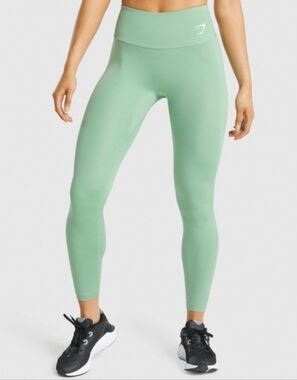 Gymshark "Training Legging" Mint Green #B1A1T | Women's Size L
